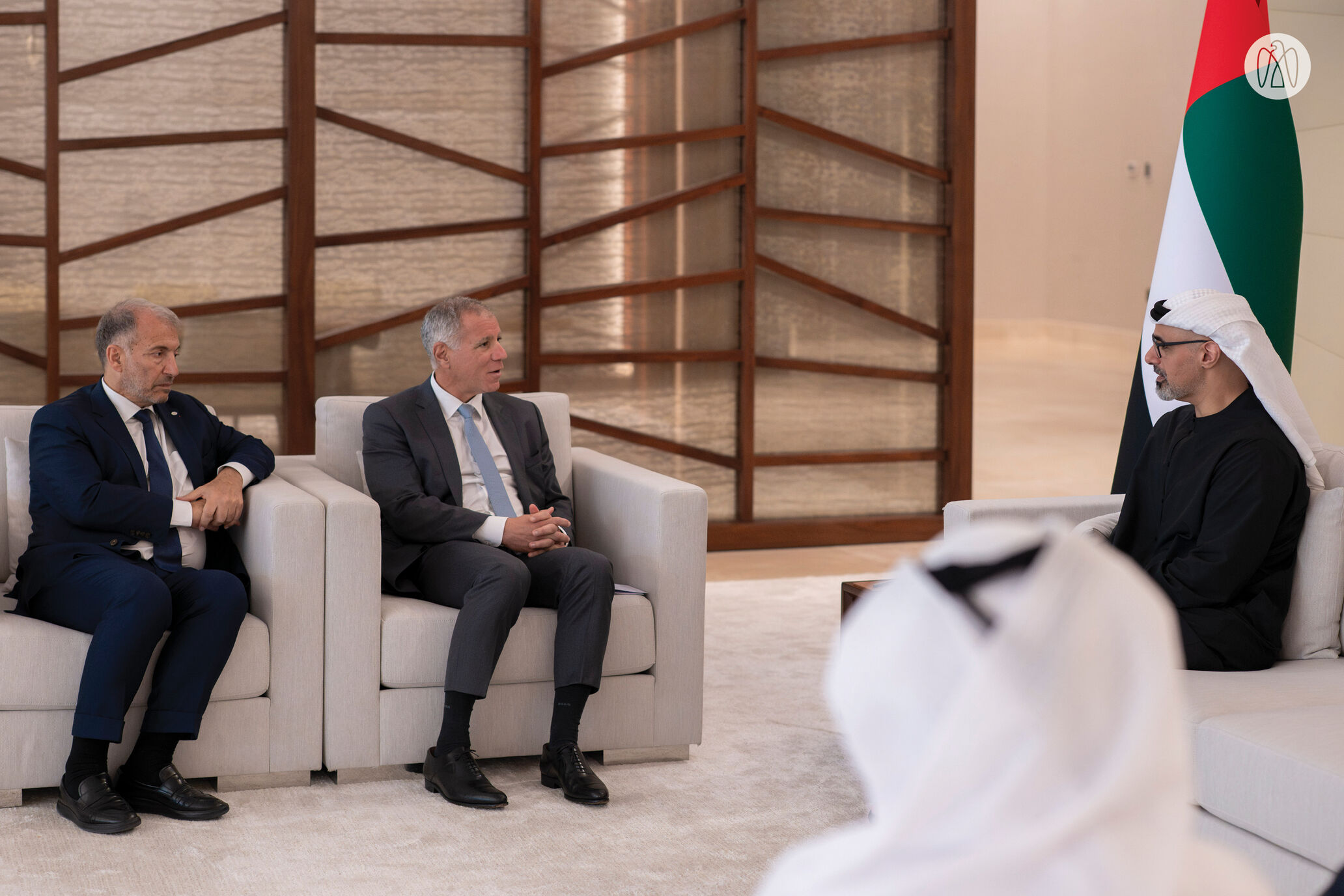 Khaled bin Mohamed bin Zayed meets Group CEO of HSBC